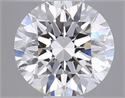 Natural Diamond 0.41 Carats, Round with Excellent Cut, F Color, VS2 Clarity and Certified by GIA