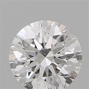 Picture of Natural Diamond 0.50 Carats, Round with Excellent Cut, F Color, I1 Clarity and Certified by GIA