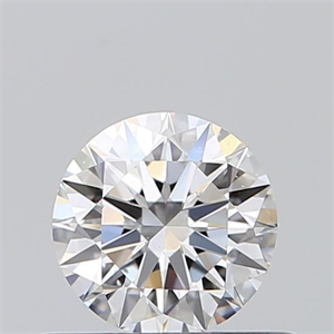 Picture of Natural Diamond 0.45 Carats, Round with Excellent Cut, F Color, SI1 Clarity and Certified by GIA