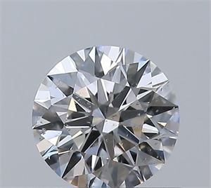 Picture of Natural Diamond 0.46 Carats, Round with Excellent Cut, F Color, SI2 Clarity and Certified by GIA