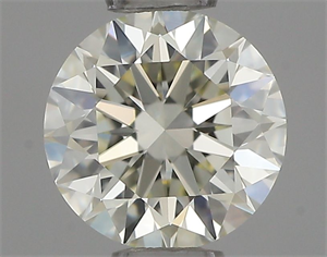 Picture of Natural Diamond 0.51 Carats, Round with Excellent Cut, J Color, IF Clarity and Certified by IGI