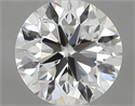 Natural Diamond 0.50 Carats, Round with Very Good Cut, I Color, VS1 Clarity and Certified by GIA