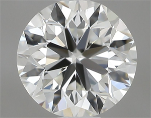 Picture of Natural Diamond 0.50 Carats, Round with Very Good Cut, I Color, VS1 Clarity and Certified by GIA