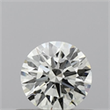 Natural Diamond 0.45 Carats, Round with Excellent Cut, I Color, VVS1 Clarity and Certified by IGI