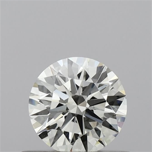 Picture of Natural Diamond 0.45 Carats, Round with Excellent Cut, I Color, VVS1 Clarity and Certified by IGI