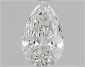 Natural Diamond 1.20 Carats, Pear with  Cut, E Color, VS1 Clarity and Certified by GIA