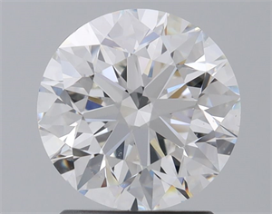 Picture of Natural Diamond 1.50 Carats, Round with Excellent Cut, F Color, VS2 Clarity and Certified by GIA