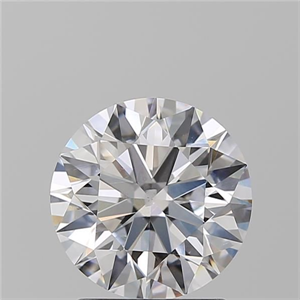 Picture of Natural Diamond 2.01 Carats, Round with Excellent Cut, E Color, SI2 Clarity and Certified by GIA