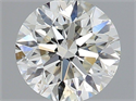 Natural Diamond 0.40 Carats, Round with Very Good Cut, I Color, SI1 Clarity and Certified by GIA