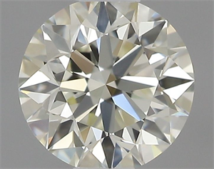 Picture of Natural Diamond 0.44 Carats, Round with Excellent Cut, K Color, VVS1 Clarity and Certified by IGI