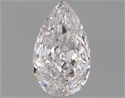 Natural Diamond 1.00 Carats, Pear with  Cut, F Color, SI1 Clarity and Certified by GIA