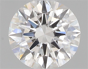 Picture of Natural Diamond 0.40 Carats, Round with Very Good Cut, D Color, VVS1 Clarity and Certified by GIA