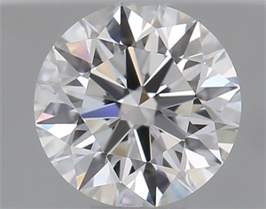 Picture of Natural Diamond 0.41 Carats, Round with Excellent Cut, F Color, VS2 Clarity and Certified by GIA