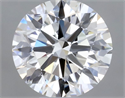 Natural Diamond 0.40 Carats, Round with Excellent Cut, G Color, VS2 Clarity and Certified by GIA