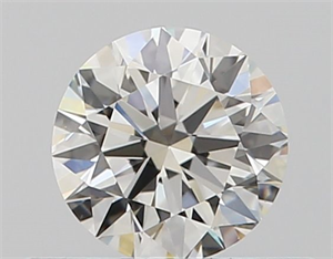 Picture of Natural Diamond 0.40 Carats, Round with Very Good Cut, I Color, VS1 Clarity and Certified by GIA