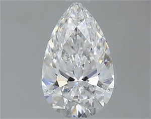 Picture of Natural Diamond 1.01 Carats, Pear with  Cut, E Color, SI1 Clarity and Certified by GIA