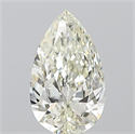 Natural Diamond 1.80 Carats, Pear with  Cut, J Color, VS1 Clarity and Certified by IGI