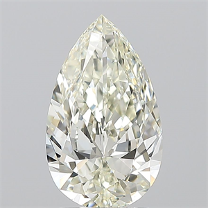 Picture of Natural Diamond 1.80 Carats, Pear with  Cut, J Color, VS1 Clarity and Certified by IGI