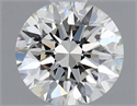 Natural Diamond 0.40 Carats, Round with Excellent Cut, J Color, SI2 Clarity and Certified by GIA