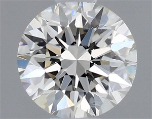 Picture of Natural Diamond 0.40 Carats, Round with Excellent Cut, J Color, SI2 Clarity and Certified by GIA