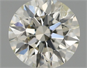 Natural Diamond 0.40 Carats, Round with Excellent Cut, I Color, SI2 Clarity and Certified by IGI