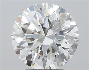 Picture of Natural Diamond 3.11 Carats, Round with Excellent Cut, I Color, VS1 Clarity and Certified by GIA