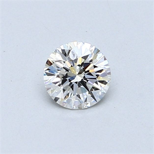 Picture of Natural Diamond 0.40 Carats, Round with Very Good Cut, G Color, SI1 Clarity and Certified by GIA