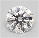 Natural Diamond 0.40 Carats, Round with Excellent Cut, D Color, VVS2 Clarity and Certified by GIA