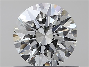 Picture of Natural Diamond 0.50 Carats, Round with Excellent Cut, J Color, SI1 Clarity and Certified by GIA