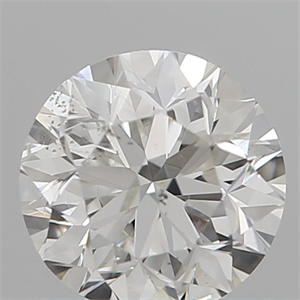 Picture of Natural Diamond 0.50 Carats, Round with Good Cut, G Color, SI2 Clarity and Certified by IGI