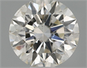 Natural Diamond 0.50 Carats, Round with Excellent Cut, H Color, SI2 Clarity and Certified by IGI