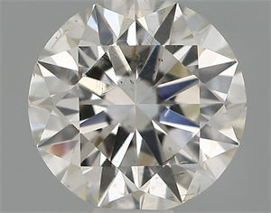 Picture of Natural Diamond 0.50 Carats, Round with Excellent Cut, H Color, SI2 Clarity and Certified by IGI