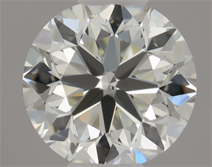 Picture of Natural Diamond 0.40 Carats, Round with Very Good Cut, J Color, VS2 Clarity and Certified by GIA