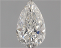 Natural Diamond 1.03 Carats, Pear with  Cut, F Color, SI1 Clarity and Certified by GIA