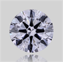 Natural Diamond 0.40 Carats, Round with Excellent Cut, D Color, SI2 Clarity and Certified by GIA