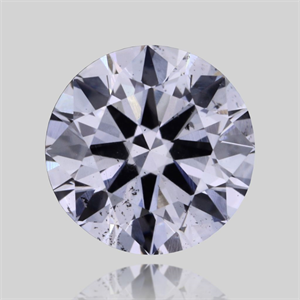 Picture of Natural Diamond 0.40 Carats, Round with Excellent Cut, D Color, SI2 Clarity and Certified by GIA