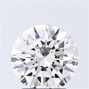 Picture of Natural Diamond 1.71 Carats, Round with Excellent Cut, G Color, SI1 Clarity and Certified by GIA