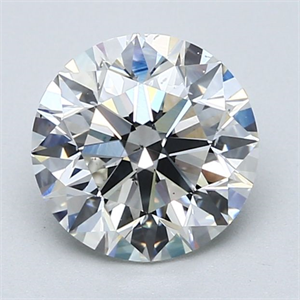 Picture of Natural Diamond 2.20 Carats, Round with Excellent Cut, G Color, SI1 Clarity and Certified by GIA