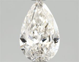 Picture of Natural Diamond 1.12 Carats, Pear with  Cut, H Color, IF Clarity and Certified by GIA