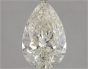 Natural Diamond 3.01 Carats, Pear with  Cut, H Color, SI2 Clarity and Certified by IGI