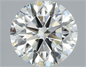 Natural Diamond 2.50 Carats, Round with Excellent Cut, I Color, VVS1 Clarity and Certified by GIA