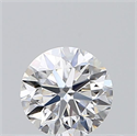 Natural Diamond 0.40 Carats, Round with Very Good Cut, E Color, SI1 Clarity and Certified by GIA