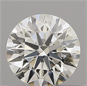 Natural Diamond 0.41 Carats, Round with Excellent Cut, I Color, VVS1 Clarity and Certified by IGI