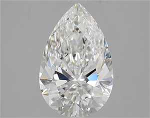 Picture of Natural Diamond 2.20 Carats, Pear with  Cut, F Color, SI1 Clarity and Certified by GIA