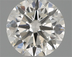 Picture of Natural Diamond 0.40 Carats, Round with Excellent Cut, G Color, SI1 Clarity and Certified by IGI