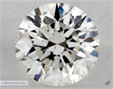 Natural Diamond 0.50 Carats, Round with Excellent Cut, I Color, SI1 Clarity and Certified by GIA