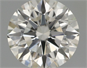 Natural Diamond 0.40 Carats, Round with Excellent Cut, H Color, VS1 Clarity and Certified by IGI