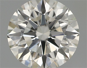 Picture of Natural Diamond 0.40 Carats, Round with Excellent Cut, H Color, VS1 Clarity and Certified by IGI