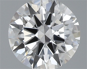 Picture of Natural Diamond 0.40 Carats, Round with Excellent Cut, E Color, VVS1 Clarity and Certified by GIA