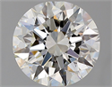 Natural Diamond 2.00 Carats, Round with Excellent Cut, I Color, VS1 Clarity and Certified by GIA